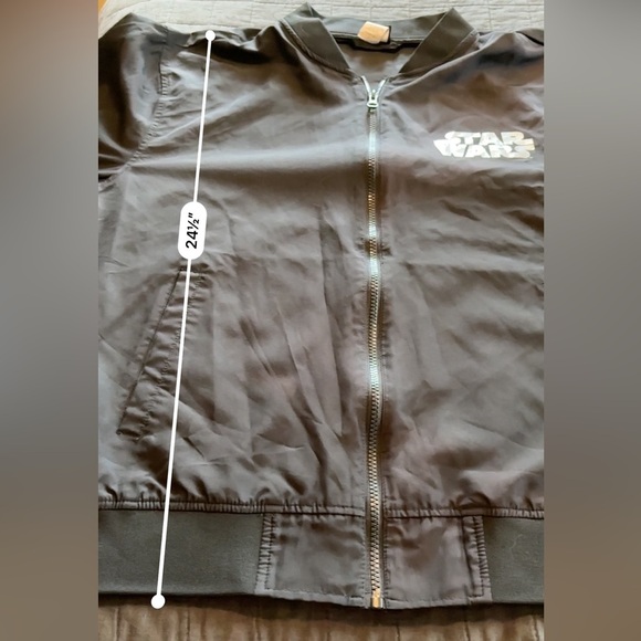 Star Wars Storm Trooper Bomber Jacket Large - Picture 6 of 6